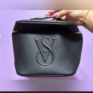 Black Victoria's Secret cosmetic Bag